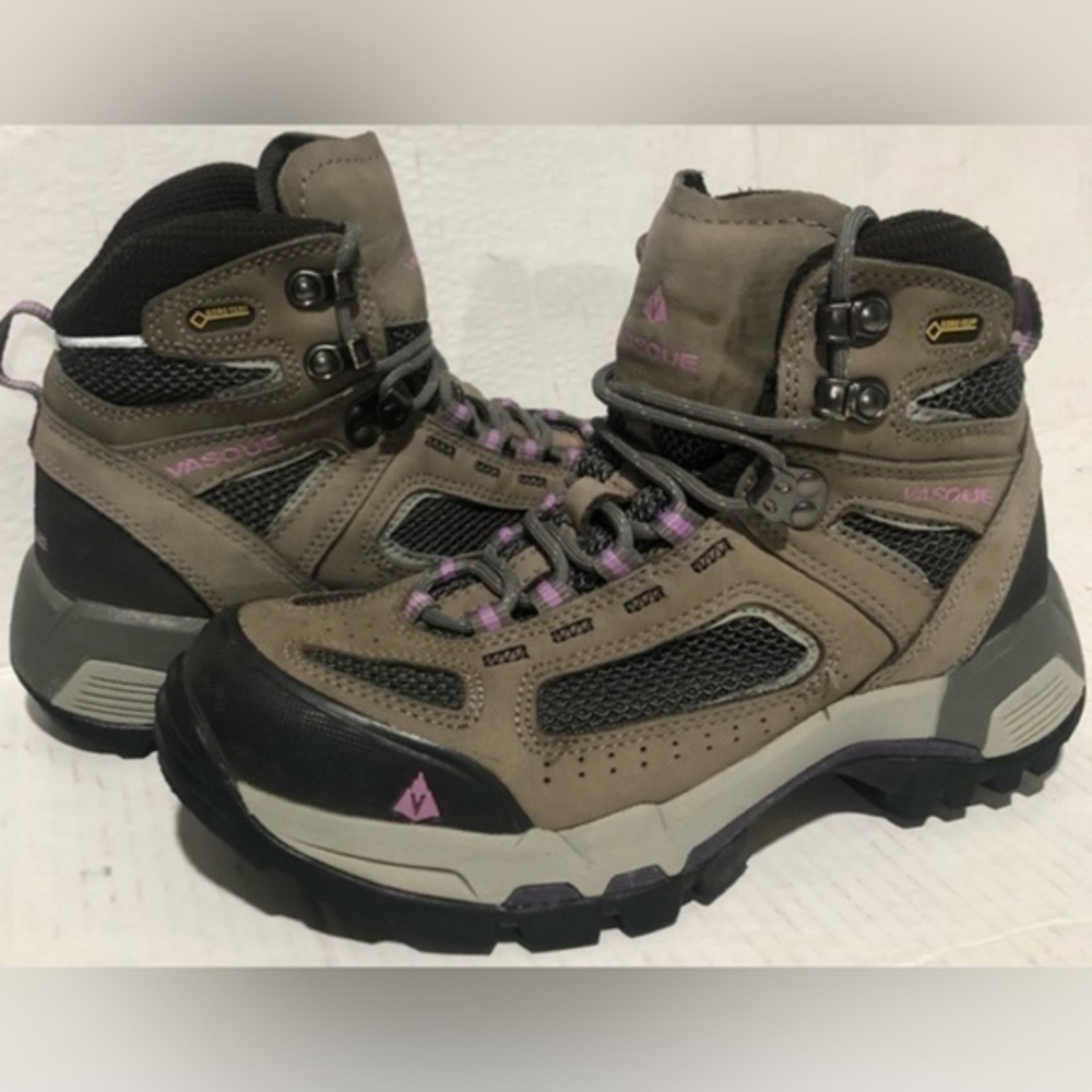 Vasque Gray Gore-Tex Hiking Boots
